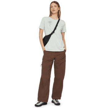 Koszulka z krótkim rękawem Mammut Mammut Core T-Shirt Women Flower 1288 silver sage