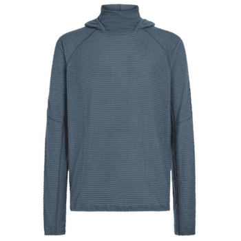 Bluza Icebreaker Merino 400 RealFleece™ Grid Blackridge Pullover Hoodie Men Abyss