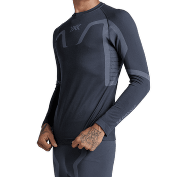 Koszulka z długim rękawem X-Bionic X-ENTIAL BASELAYER LS MEN Anthracite