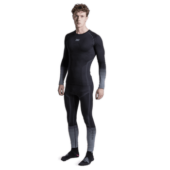 Koszulka z długim rękawem X-Bionic INVENT GRAPHICS SHIRT LS MEN X BLACK/DARK GREY