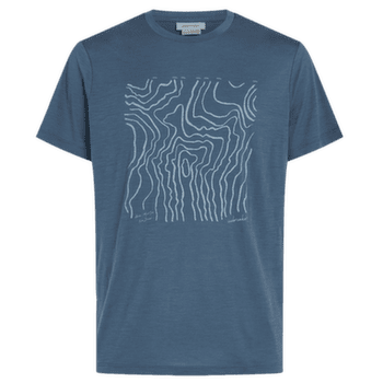 Koszulka z krótkim rękawem Icebreaker Merino 150 Tech Lite SS Tee Great Heights Men DAWN