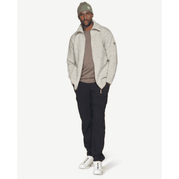 Sweter Devold Nansen Wool Cardigan 770A GREY MELANGE
