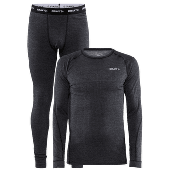 Zestaw Craft Core Wool Merino Set Men 998000 Black Melange