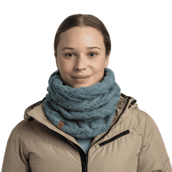 Szalik Buff KNITTED & FLEECE NECKWARMER CARYN CARYN LILAC ICE