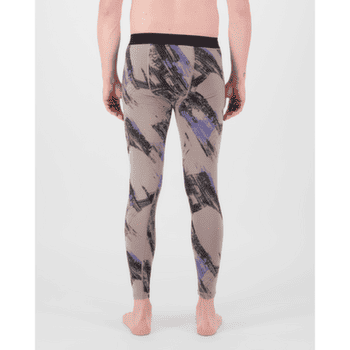Legginsy Mons Royale Cascade Merino Base Layer Legging Men Paintbrush Blue