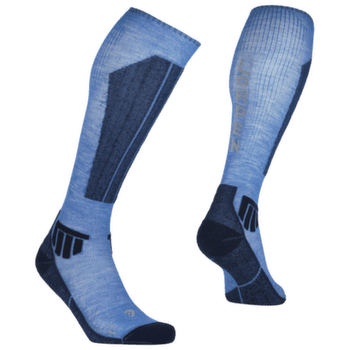 Podkolanówki Lorpen PRO SKI LIGHT BRIGHT TURQUOISE