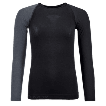 Koszulka z długim rękawem Ortovox 120 COMP LIGHT LONG SLEEVE WOMEN 90201 black raven