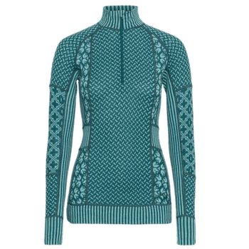 Koszulka z długim rękawem Kari Traa Smekker H/Z Women PEACO/PEACOCK