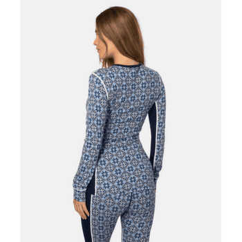 Koszulka z długim rękawem Kari Traa Rose LS 2.0 ROCEA/DARK NAVY BLUE