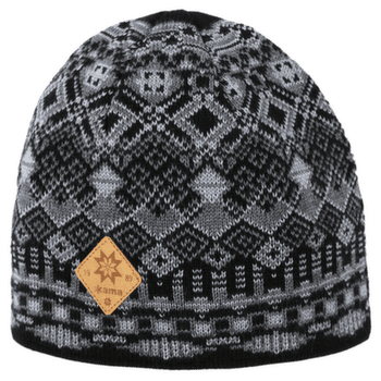 Czapki Kama Knitted Merino beanie Kama A192 black 110