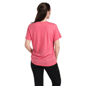 Koszulka z krótkim rękawem Aclima LightWool Tee Logo Women Navy Blazer