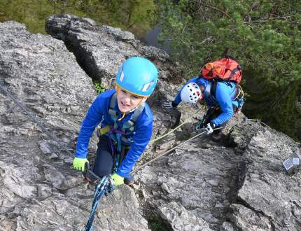 Na via ferratę z dziećmi? Żaden problem...