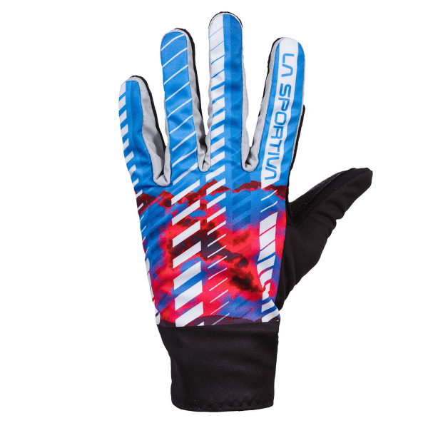 Rękawice La Sportiva SKIMO RACE GLOVES Women Malibu Blue/Hibiscus