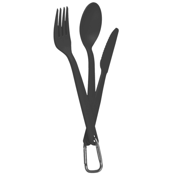 Zestaw Sea to Summit Camp cutlery Charcoal Charcoal