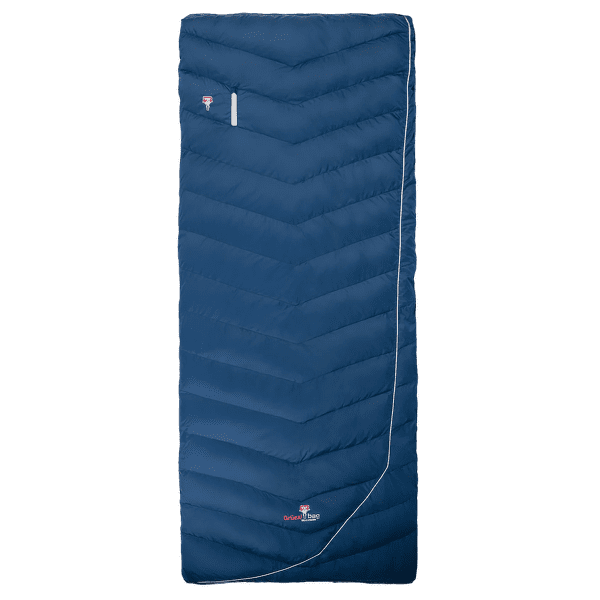 Śpiwór Grüezi bag Biopod DownWool Hybrid Cotton Comfort Night Blue