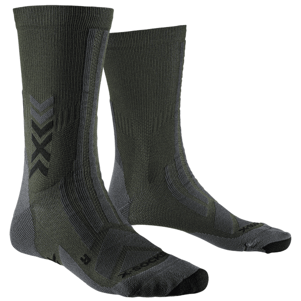 Skarpety X-Bionic HIKE DISCOVER CREW DARK SAGE/BLACK