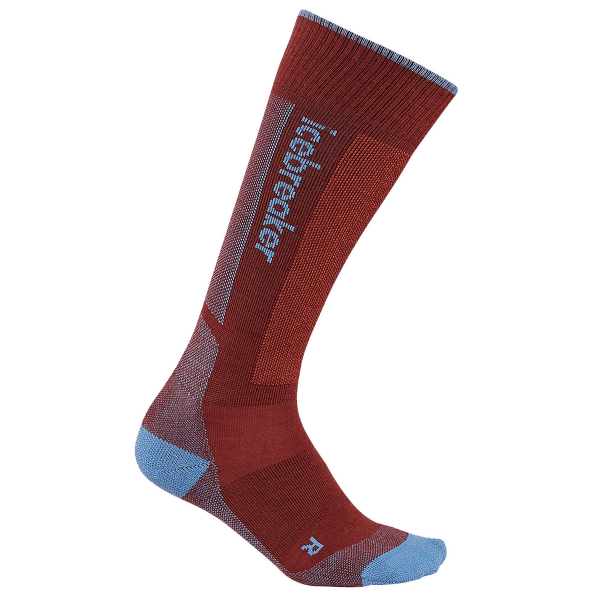 Podkolanówki Icebreaker Ski+ Medium OTC Women PORT/BAJA/CEDAR WOOD