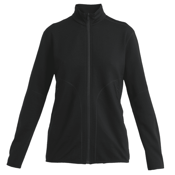 Bluza Icebreaker Merino 560 Realfleece™ Elemental LS Zip Women Black