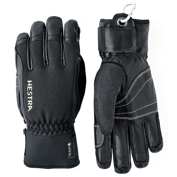 Rękawice Hestra Army Leather GORE-TEX® Short Svart/Svart