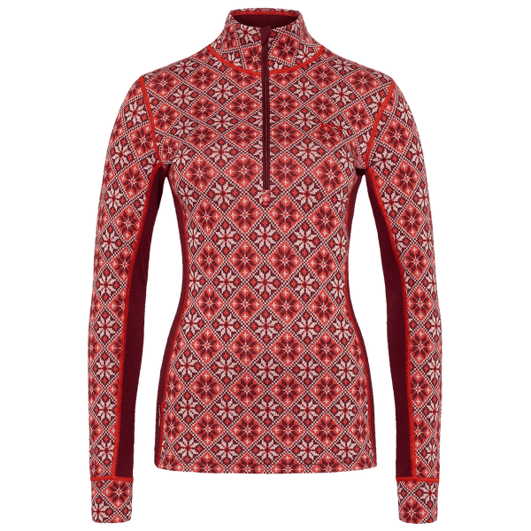 Koszulka z długim rękawem Kari Traa Rose H/Z (622691) BURGUNDY RED