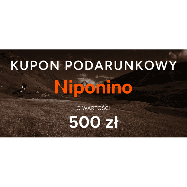 NIPONINO Elektroniczny kupon podarunkowy 500 zl