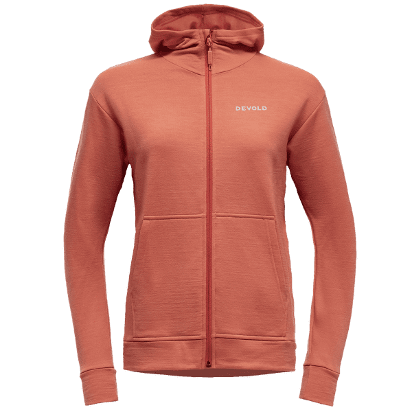Bluza Devold Everyday Zip Hoodie Women 121A CORAL