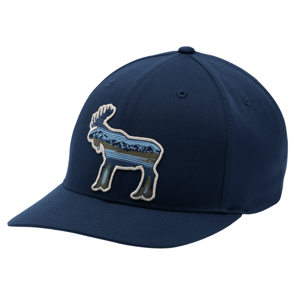 Czapka Columbia Lost Lager™ 110 Snap Back Collegiate Navy, Scenic Moose 467