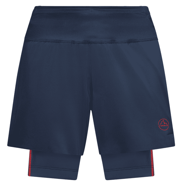 Szorty La Sportiva ULTRA DISTANCE SHORTS Men Night Sky/Mountain Red