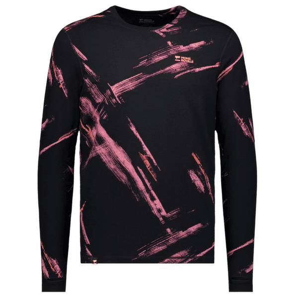 Koszulka z długim rękawem Mons Royale Cascade Merino Base Layer Long Sleeve Men Airbrush