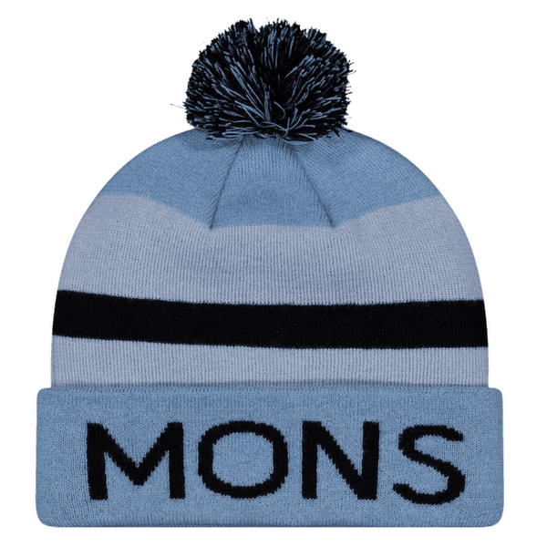Czapki Mons Royale McCloud Pom Pom Merino Beanie Ice Blue / Moonstone / Black