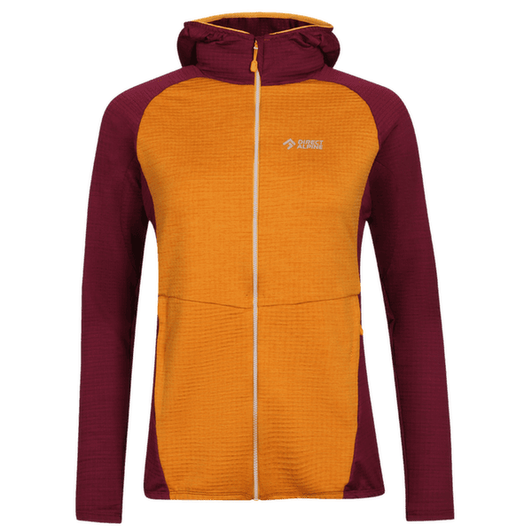 Bluza Direct Alpine Sella Hood Lady ochre/cherry