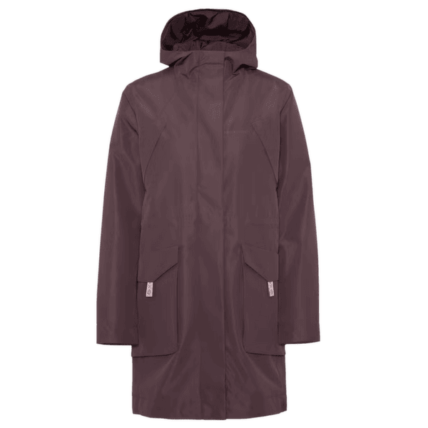 Parka Kari Traa Mona Parka COCOA/COCOA POWDER