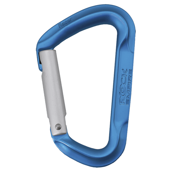 Karabinek wspinaczkowy Rock Empire Racer Straight (ZRC045) Azurová 004