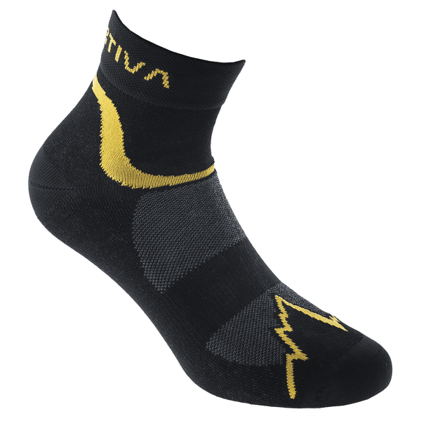 Skarpety La Sportiva Fast Running Socks Black/Yellow