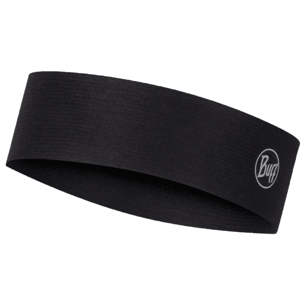 Opaska na głowę Buff CoolNet UV+® Slim Headband R-Solid Black R-SOLID BLACK