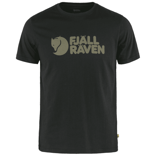 Koszulka z krótkim rękawem Fjällräven Fjällräven Logo T-shirt Men Black
