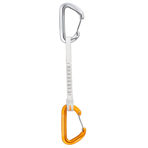 Expresy kompletne Mammut Sender Wire Quickdraw 17 cm light grey-gold