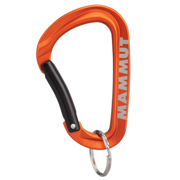 Karabinek wspinaczkowy Mammut Mini Carabiner Workhorse Keylock L orange 2016