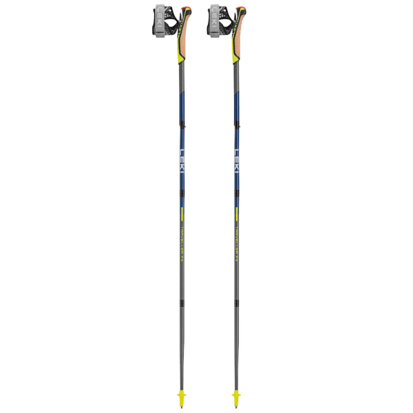 Hole Leki Traveller FX.One Carbon silvergray-midnightblue dark metallic-neonyellow