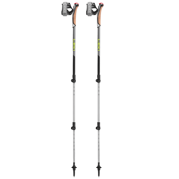 Hole Leki Traveller Alu black-silvergray-neonyellow