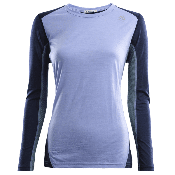 Koszulka z długim rękawem Aclima LightWool Sports Shirt Women Purple Impr/NavyBlazer/NorthAtlantic