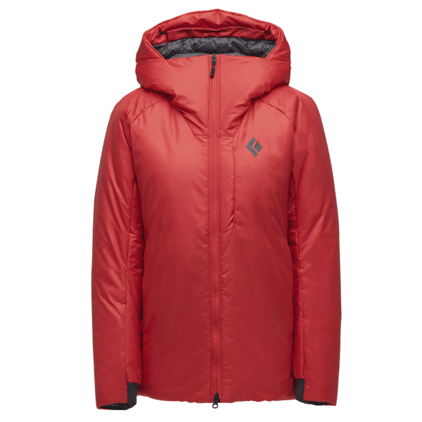 Parka Black Diamond Belay Parka Women Coral Red