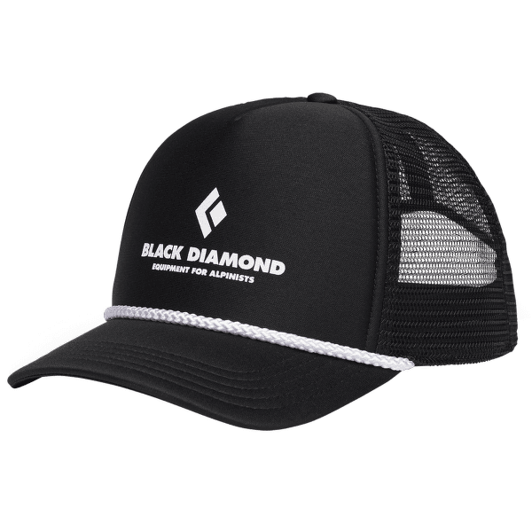 Czapka Black Diamond Flat Bill Trucker Hat Black-Black Eqpmnt for Alpnst