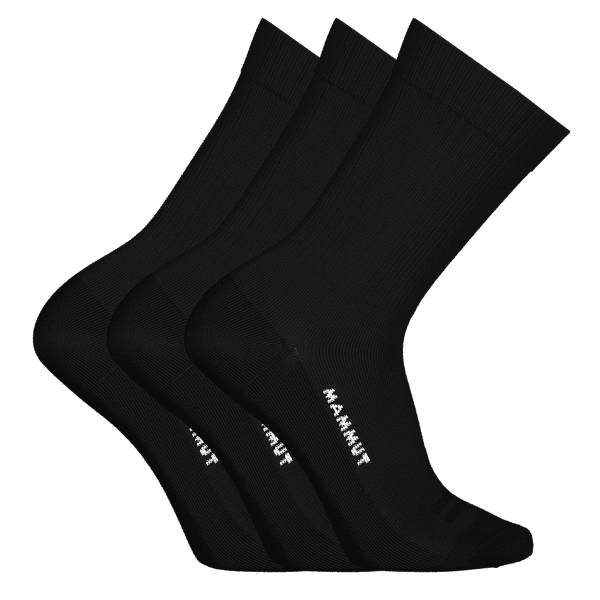 Skarpety Mammut Everyday Crew Socks 3 Pack black 0001