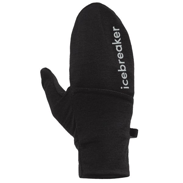Rękawice Icebreaker Merino 200 Oasis Convertible Mittens Unisex Black