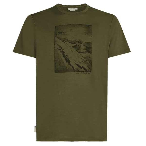 Koszulka z krótkim rękawem Icebreaker Merino 150 Tech Lite SS Tee Summit Men LODEN
