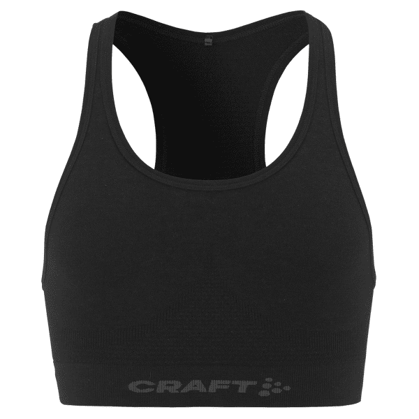 Biustonosz Craft Wool Seamless Bra Women 999000 Black