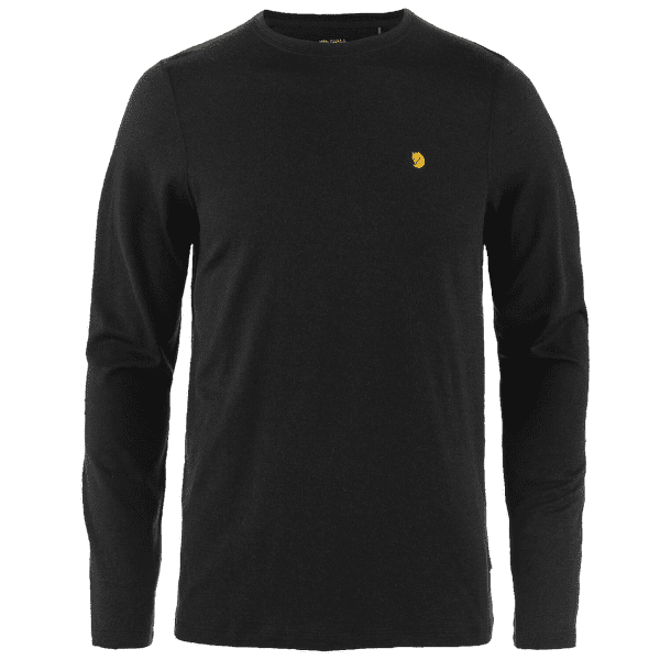 Koszulka z długim rękawem Fjällräven Bergtagen Merino 190 LS Men Black