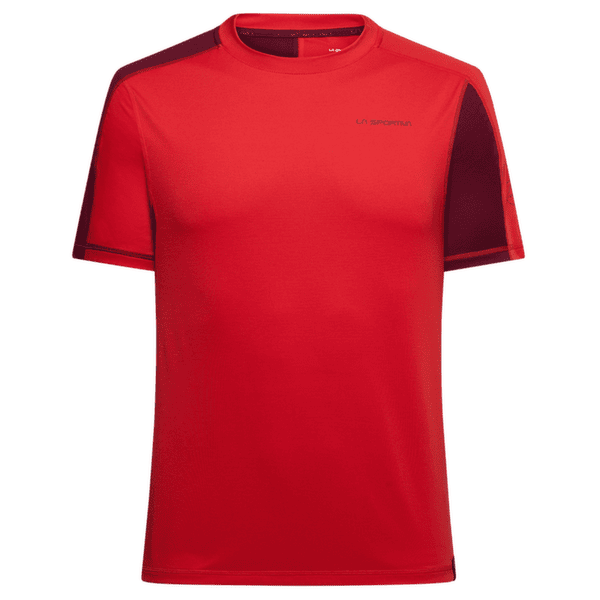 Koszulka z krótkim rękawem La Sportiva JUST RIGHT T-SHIRT Men Mountain Red/Redwood
