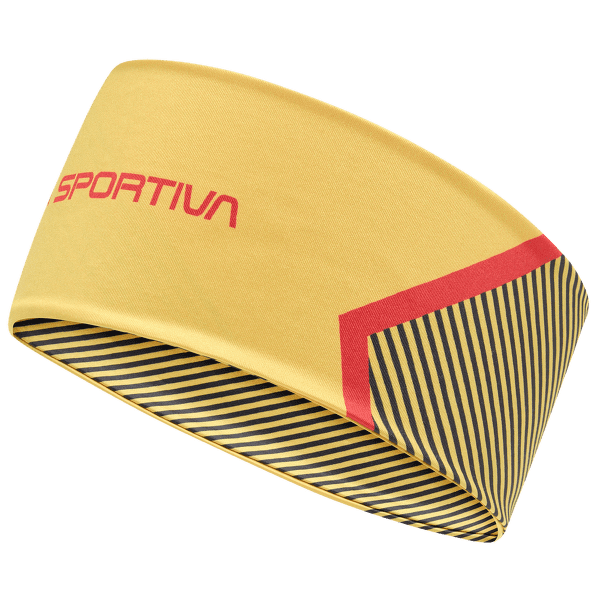 Opaska na głowę La Sportiva FLOW HEADBAND Yellow/Black
